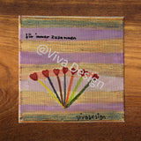 Valentine printable Art Gift idea Original Hand painted