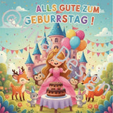 Happy birthday poster instant download